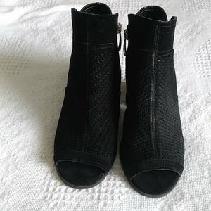 COPY  Essex Lane Open Toe Booties Size 6M